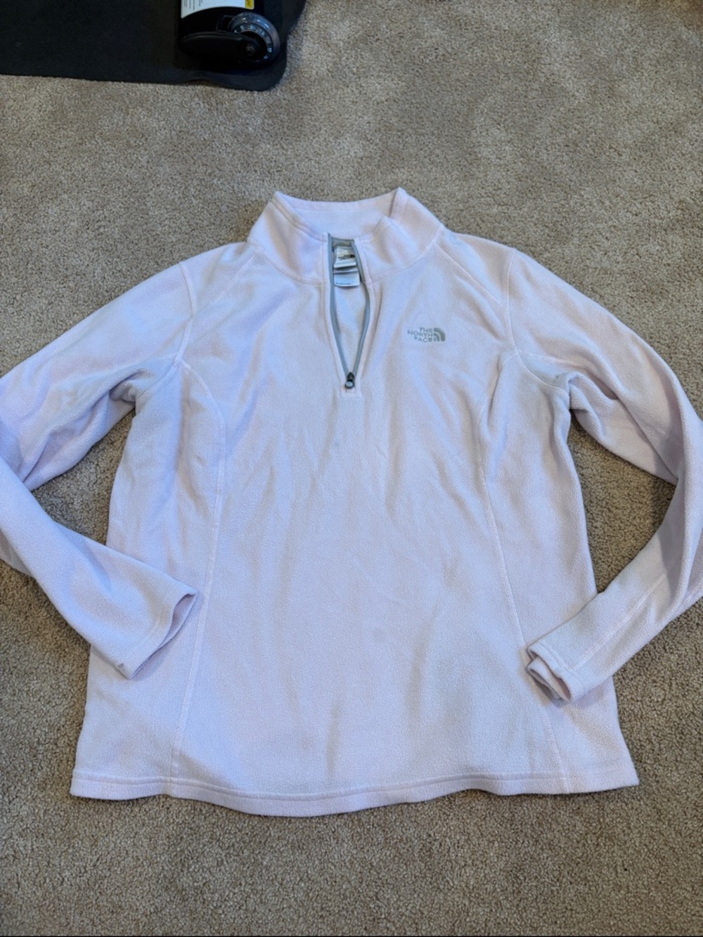 Women’s north face polar fleece quarter 1/4 zip pullover